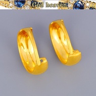 916gold earrings Glossy earrings Women's 916 916gold earrings