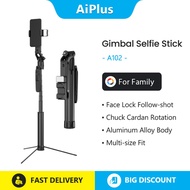 ADYSS A102 Smart Follow Shooting Gimbal Bracket With Tripod Universal Rotation Axis AI Face Locking 