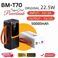 Original Fast Charging Powerbank BM-T70 Portable 50000mAh large capacity Digital Display Powerbank