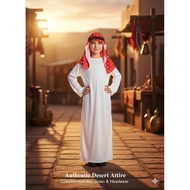 Arab Prince ali baba sheik Cosplay Costume For Men Halloween costume accessories for children/adults