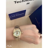 ♞TECHNOMARINE sea dream gold watch