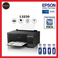 [Epson EcoTank L3210 USB L3250 Wi-Fi] All-in-One Print Scan Copy Ink Tank Printer Epson 003 V100 V20