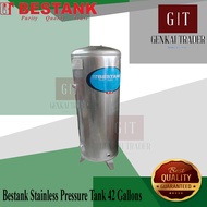 Bestank Original Stainless Pressure Tank 42 Gallons Gals