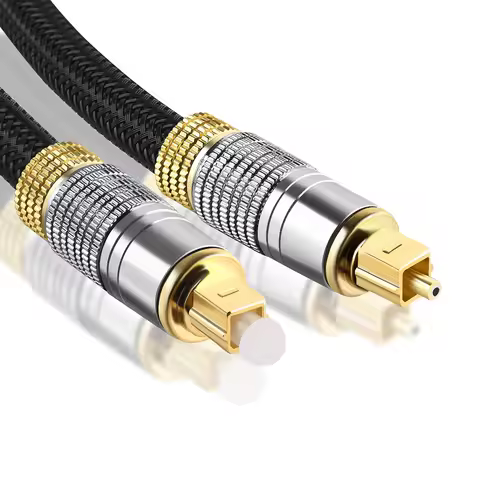 Digital Optical Audio Cable Toslink Coaxial SPDIF Dolby 7.1 Soundbar 5.1 Fiber Cable for HI-FI Sound