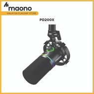 MAONO PD200X USB/XLR Dynamic Microphone | Gaming Singing Podcast Mic (Mic Only)