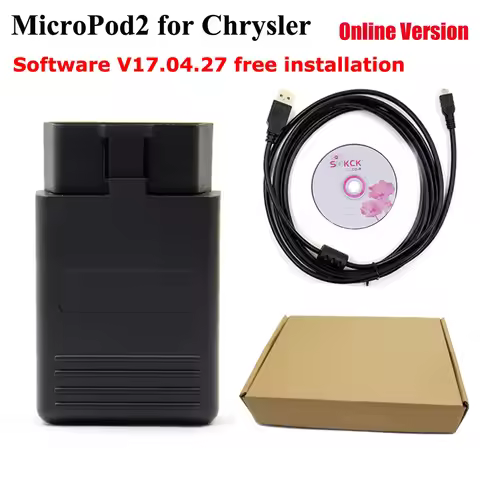WiTech MicroPod 2 17.04.27 Automotive Diagnostic Tool - Offline & Online Programming Support for Chr