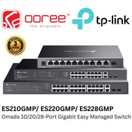 TP-LINK ES210GMP 10-PORT / ES220GMP 20-PORT / ES228GMP 28-PORT  OMADA GIGABIT EASY MANAGED SWITCH, D