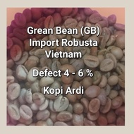 Kopi Biji Mentah/Grean Bean Robusta Import Vietnam Natural 1 Kg
