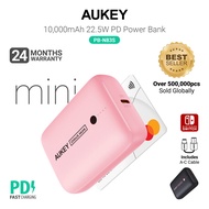 Aukey PB-N83S 10000MAH 22.5W Powerbank Portable Charger (24 Months Warranty)