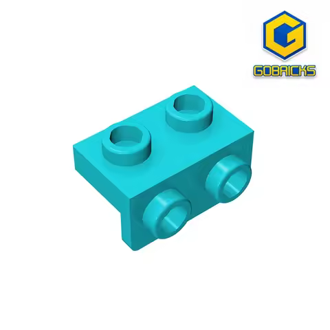 Gobricks GDS-640 Bracket 1 x 2 - 1x2 compatible with 99781 pieces of children's DIY Educational Buil