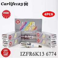 4pcs/set NGK Laser IZFR6K13 6774 Iridium Spark Plugs For 2007-2013 Honda 1.5 Accord