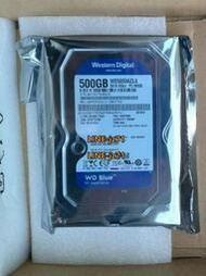 WD/西部數據WD5000AZLX 500G藍盤SATA 6Gb/s 7200轉32M臺式機硬盤
