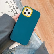 MFD Cute candy color phone case for iphone 13 13pro 13promax 12 12pro 12promax Creative three-in-one protective case for iphone 11 11pro 11promax x xr xsmax 7+ 8+ 7plus 8plus 6plus 6s NEWEST 7 Colors color lens frame high quality protective case