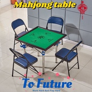 【Ins Style】 ♂DM 3V Mahjong &amp; Lami Table / Fordable Square Mahjong Table✻