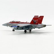 [szluzhen3gv] 1/100 Scale F18 Fighter Jet Model, Sturdy Miniature Ornament for Bedroom Shelf
