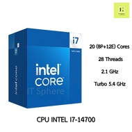 [ศูนย์ไทย มือ1] CPU INTEL I7-14700 LGA1700 LGA 1700 i7 14700 มือ1 (NEXT) NEXT processor gen 14