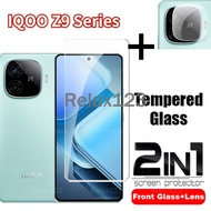 2IN1 Full Screen Protector Tempered Glass For Vivo IQOO Z9 5G iqooZ9 5G IQOOZ9X iqooZ9X 5G Z9 X IQOO