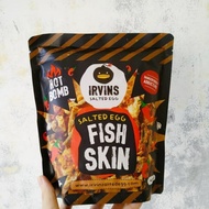 504omekho Irvins Hot Bomb Salted Egg Fish Skin 105gram (Made In Singapore) - Fish Skin Jy60Jhh