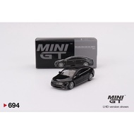 MINI GT MGT00694-R Mercedes-Benz EQS 580 4MATIC Black