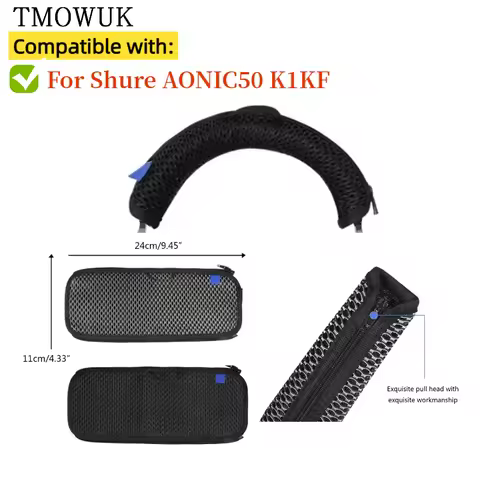 Replacement Headband Cover for Shure AONIC50 K1KF Headphones Head band Headpad