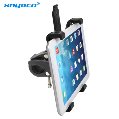7-11" Adjustable Universal Microphone Stand Bicycle Handlebar Tablet Mount Holder For Ipad 4/3 For G