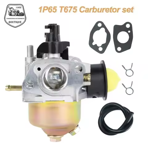 1P65 T675 Carburetor MTD Troy Bilt T375 475 1P70F 751-10310 for Garden Machinery Lawn Mower Carb