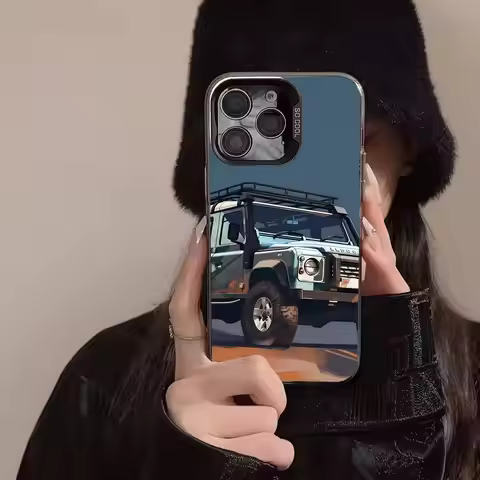 L-Land R-Rover D-Defender Phone Case For IPhone 17 Air 16 15 14 13 12 11 Pro Max Plus Color Shockpro
