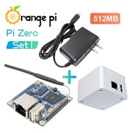 Orange Pi Zero 512MB H3+White Case+OTG Power Supply,Open Source Single Board Computer, Run Android 4