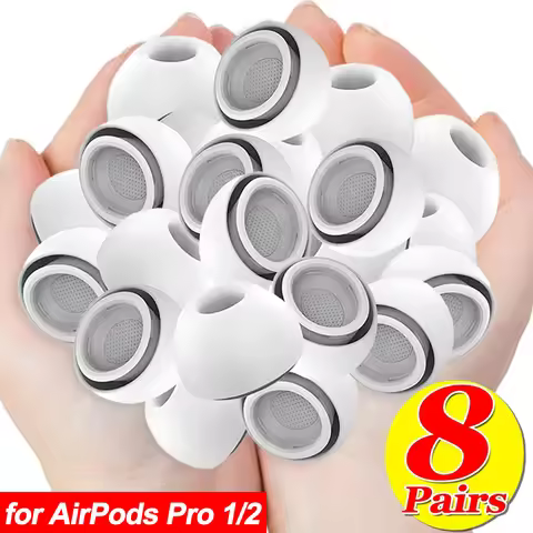 XS/S/M/L Silicone Eartips Earplugs for Apple AirPods Pro 1st 2nd Generation Replacement Silicone Ear