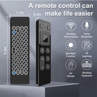 1 Piece 2.4GHz Bluetooth Pointer Page Turning Wireless Keyboard Remote for Android TV Box Tablet