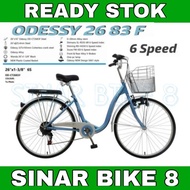 Terjangkau Sepeda Keranjang Dewasa Odessy 26 83 F Ukuran 26 Inch Mini