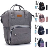 USB LEQUEEN Mummy Bag Diaper Bag Backpack Waterproof Mommy Travel Nappy Bag For Baby Care Large