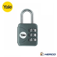 Yale YP1/28/121/1G - Combination padlock Grey