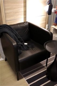 【二手出清🗑】IKEA EKERÖ 扶手椅 bomstad 黑色 70x73x75 公分
