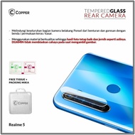 Realme 5 - Copper Tempered Glass Kamera