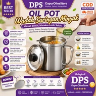 Oil Pot Oil Filter Cooking Oil Filter Container Oil Storage Container 1.3 L