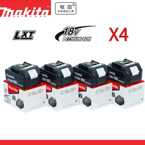 100% Original Makita 18V 6.0Ah Rechargeable Battery ,For Makita BL1830 BL1830B BL1840 BL1840B BL1850