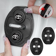 Car Door Lock Cover Car Door Anti-vibration Pad for Toyota Corolla Yaris Aygo Prius RAV4 Camry Auris