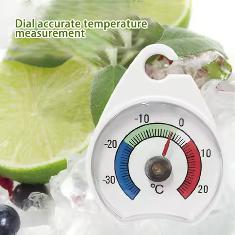 Fridge Freezer Thermometers Kitchen Fridge Temperature Sensor Meter for Home Supermarket Refrigerato