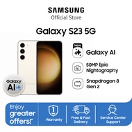 Samsung Galaxy S23 5G Smartphone 256GB, Smartphone AI, AI Phone, Handphone AI, 50MP Nightography Cam