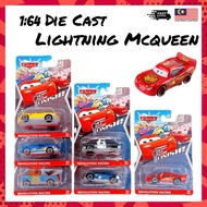 1:64 Scale Die-Cast Lightning McQueen Series 6 Designs Free-Rolling Wheels Premium Detail Collector 