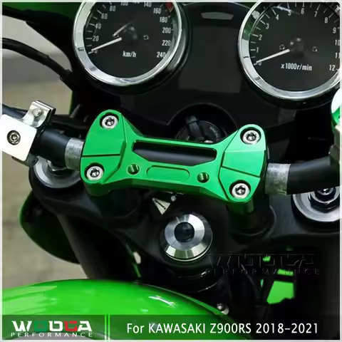 WOOGA For KAWASAKI Z900RS CAFE 2018-2025 Handlebar riser clamp Z900RS Modified decorative cover Acce