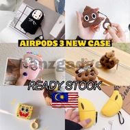 Ship From KL | | AirP0ds 3 Generation 2021 AirP0ds AirP0ds Case 3 New AirP0ds Cover Case 3rd Generat