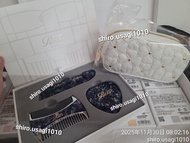 🚛包SF 現貨👑數量限定 摩登琉璃藍色 Modern Blue 梳鏡套裝連化妝袋💖  日本Refa黎珐 限定商品 Modern Selection禮盒 HEART COMB AIRA PURE, Ma