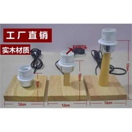 Electroplating Chrome Color Solid Wood Log diy Table Lamp Holder Base Lamp Post E27 Screw Bedroom Be