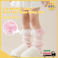ABC KIDS Leg Warmers KIDS Lace Bows Socks Leg Warmers Long Socks Fashion Cute All Season 3–13Y