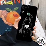 Case Infinix Hot 10 / 11 Play Casing Infinix Hot 10 / 11 Play Eksotik Silikon Black Cool Cassing Aks