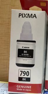 Canon GI-790 BK pixma 黑 墨水