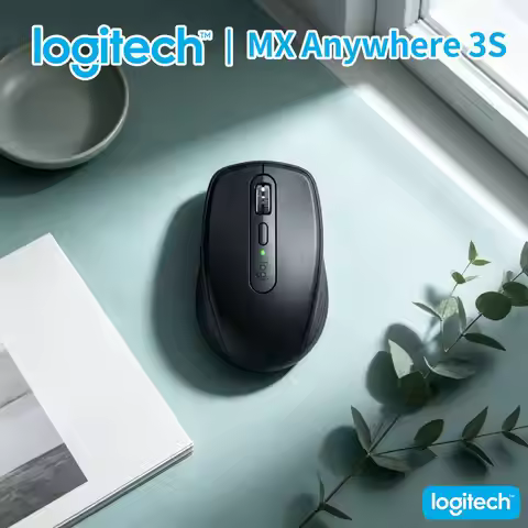 Logitech MX Anywhere 3S - 8K DPI, MagSpeed Scroll, Silent Click, Multi-Device, Shoe Shop & Sneaker I