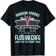 Good Quality Pixar Cars Flo'S V8 Cafe Neon T-Shirt Gift For Men Friends Husband